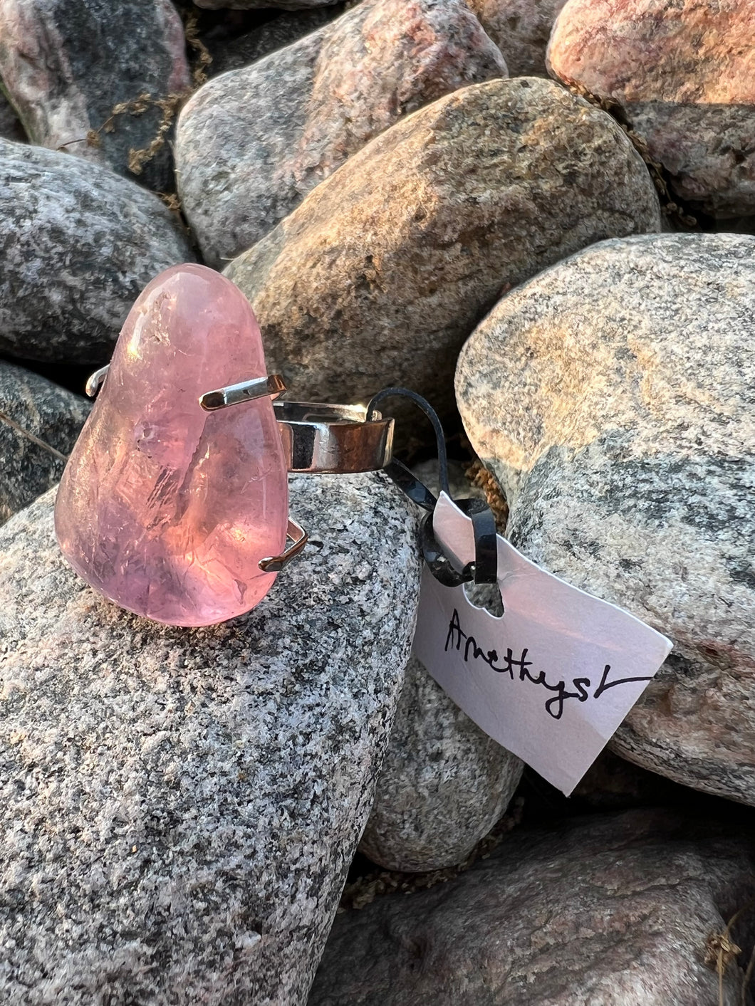 Amethyst Gemstone Ring